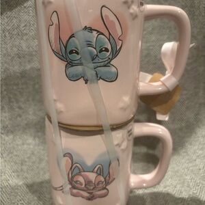 Rae Dunn Blush Pink Mug Set